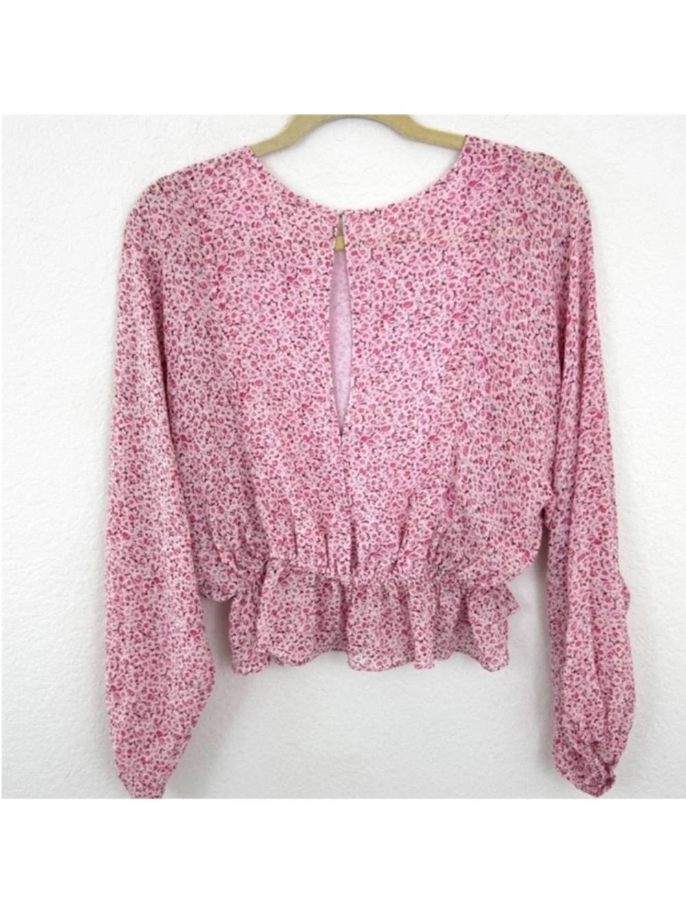 Loveshackfancy Nellie Top floral Pink Blouse NWOT - Picture 2 of 14